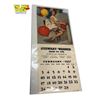 Image 1 : Vintage Stewart Warner Vancouver B.C Pin Up Girl Calendar 1957