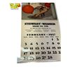Image 3 : Vintage Stewart Warner Vancouver B.C Pin Up Girl Calendar 1957
