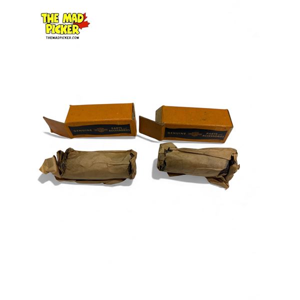 2 Vintage Genuine Harley Davidson Motorcycle Parts Piston Pins, In Original Boxes