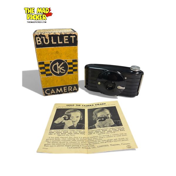 Canadian Kodak Bullet Camera, In Original Box
