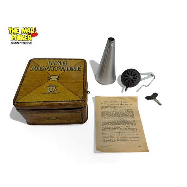 Vintage Bing Pigmyphone, In Original Box