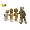 Image 1 : 4 Early Bisque & Porcelain Dolls