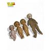 Image 2 : 4 Early Bisque & Porcelain Dolls