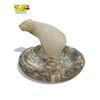 Image 1 : Vintage Soapstone & Alabaster Ashtray With Polar Bear