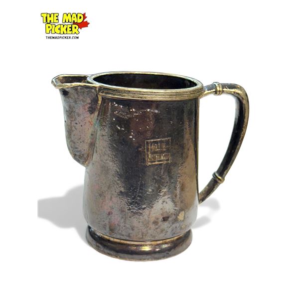 Vintage Hotel Vancouver Pewter Creamer