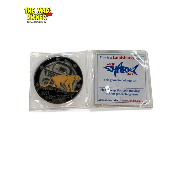 2007 British Columbia Geocaching Coin