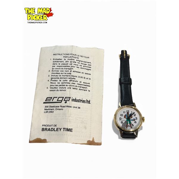 Vintage Bradley Time Mr. T Watch, With Manual