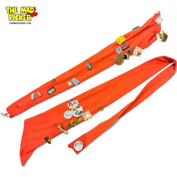 2 Boy Scout Sashes Full Of Pins