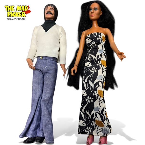 Vintage Sonny & Cher Dolls 1976, 1975