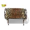 Image 2 : Vintage Art Deco Leopard Print Stool