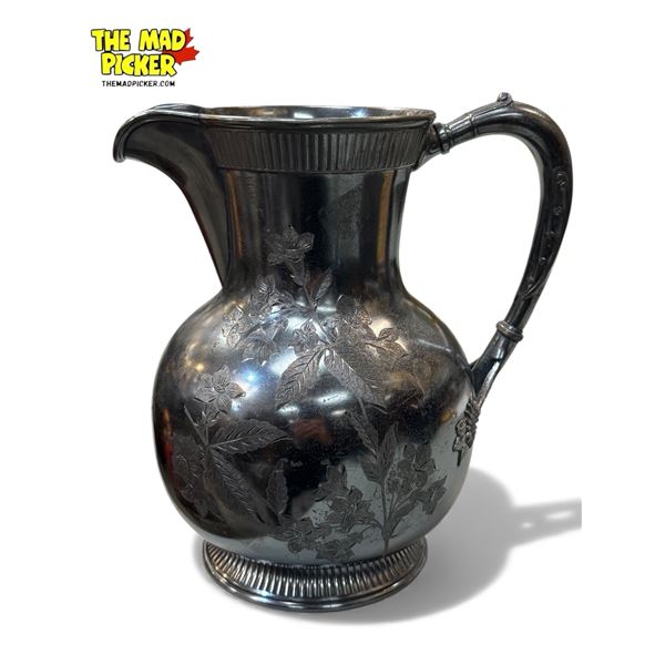 Vintage Reed & Barton Etched Played Jug