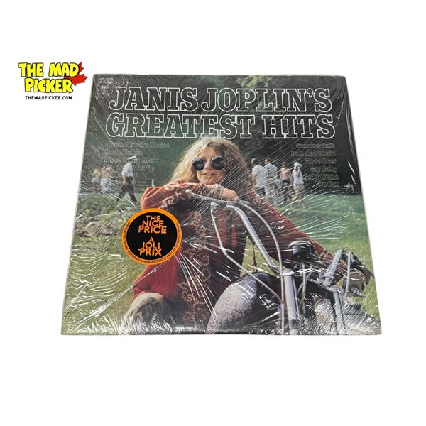 Janis Joplins Greatest Hits Vinyl Record, In Sleeve Sealed