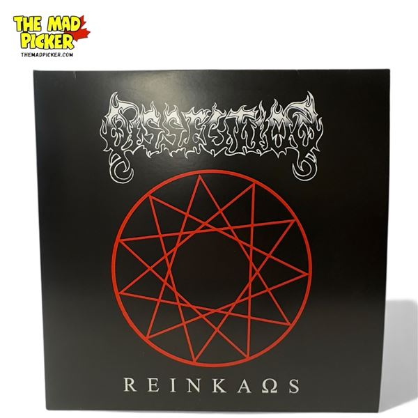 Dissection Reinkaos Vinyl Record With Red Colorway, In Sleeve