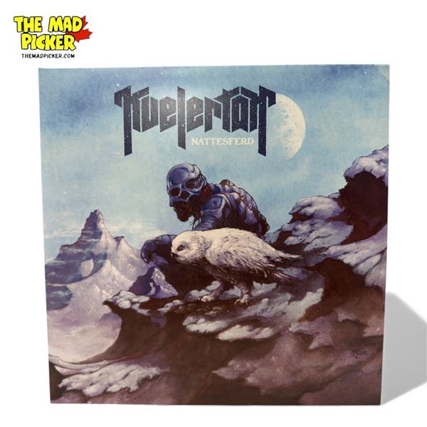 Kvelertak Nattesferd Double Vinyl Record With Blue Colorway & White Colorway, In Sleeve