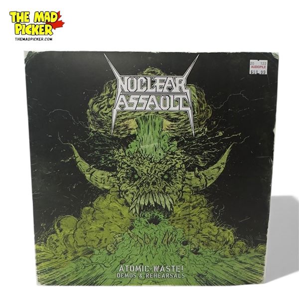 Nuclear Assault Atomic Waste Demos Vinyl Record, In Sleeve