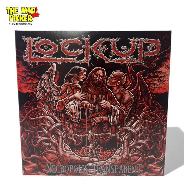 Lock Up Necropolis Transparent Vinyl Record, In Sleeve