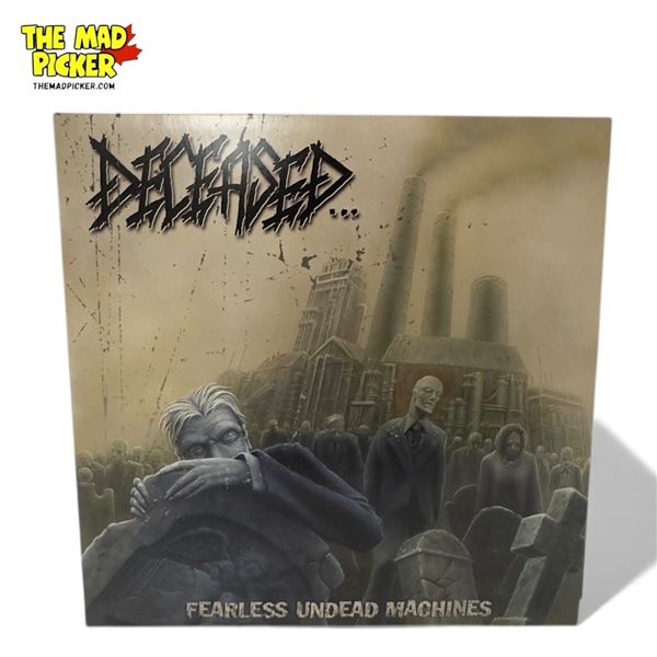 Deceased Fearless Undead Machines Vinyl Record, In Sleeve