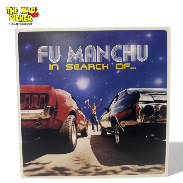 Fu Manchu In Search Of Vinyl Record With White Colorway, In Sleeve