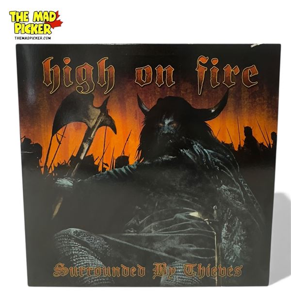 High On Fire Surrounded By Thieves Vinyl Record, In Sleeve