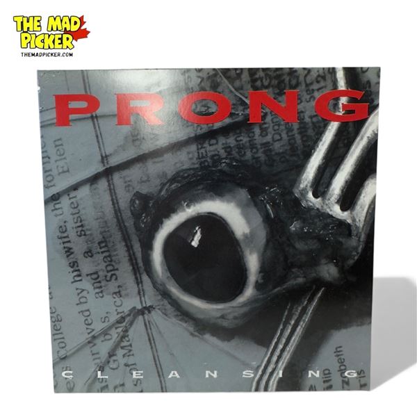 Prong Cleansing Vinyl Record With Red Transparent Colorway, In Sleeve