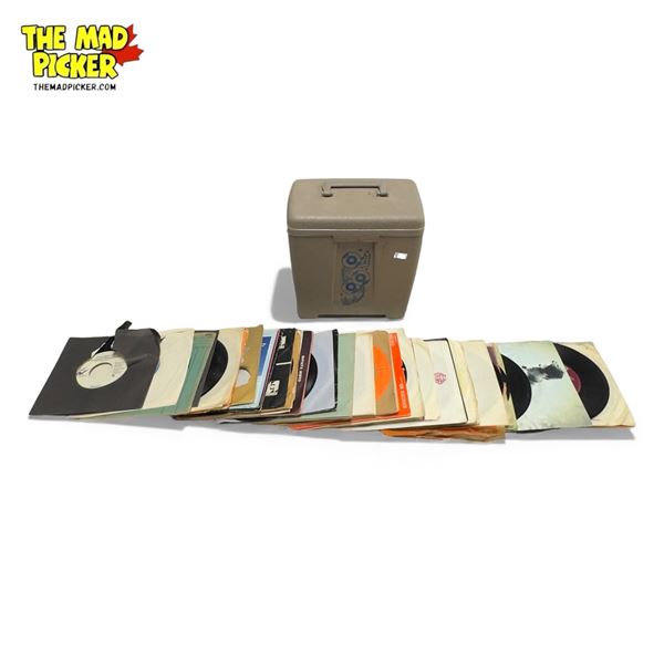 45 Carrying Case Full Of 45S