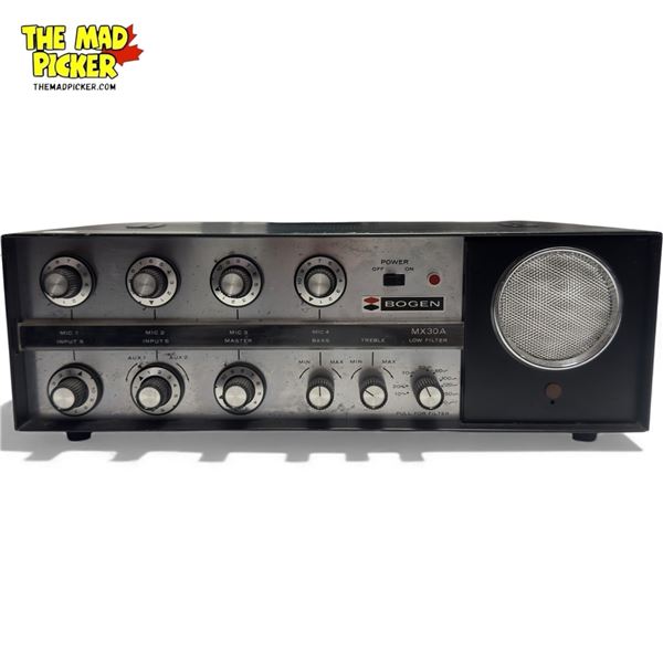 Vintage Bogen Mx30A Mixer Amplifier