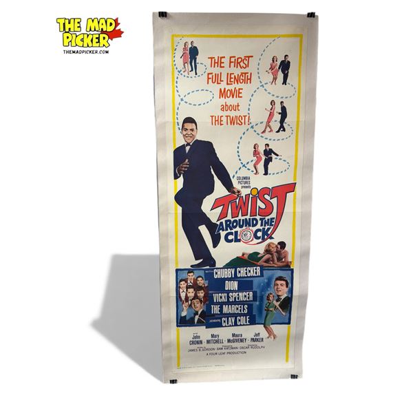 Vintage Movie Poster "Twist Around The Clock"