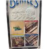 Image 3 : Very Rare Framed Vacuformed Plastic The Beatles Vinyl Record Store Display With 4 Beatles Albums