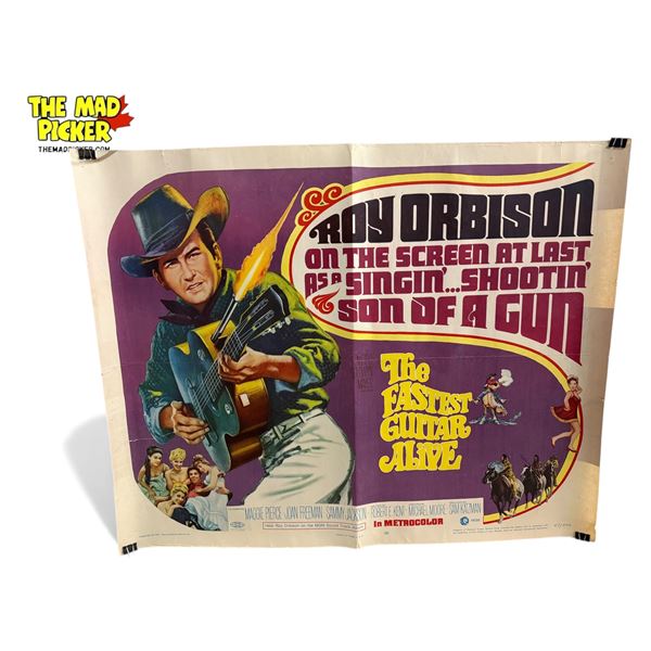 Vintage Roy Orbison "The Fastest Guitar Alive" Movie Poster, 67 Of 202
