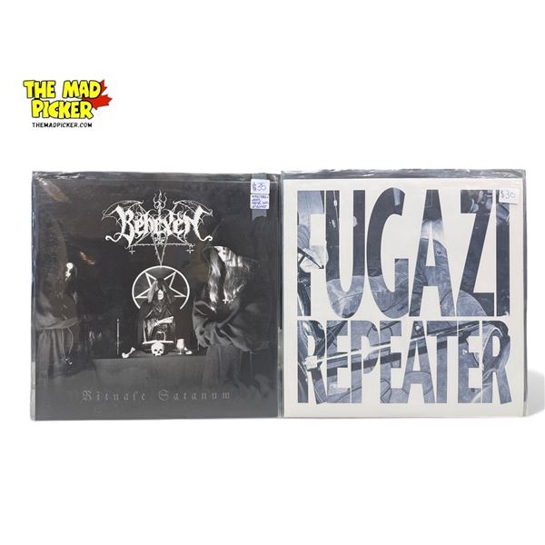 2 Heavy Metal Vinyl Records, In Sleeves