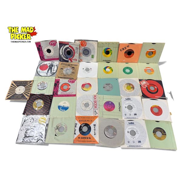 Assortment Of Vintage 45S