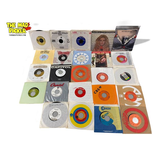 Assortment Of Vintage 45S
