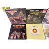 Image 2 : 10 Assorted Vintage Records, Battlestar Galactica, Cover Girl, Little Richard, Beach Boys, Etcâ[x=#8
