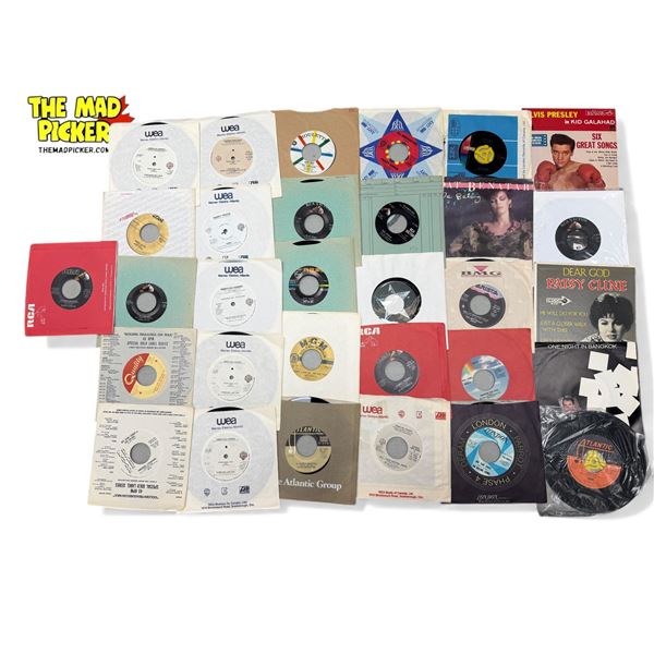 Large Assortment Of Vintage 45S