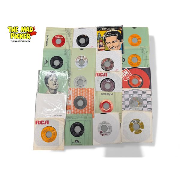 Large Assortment Of Vintage 45S