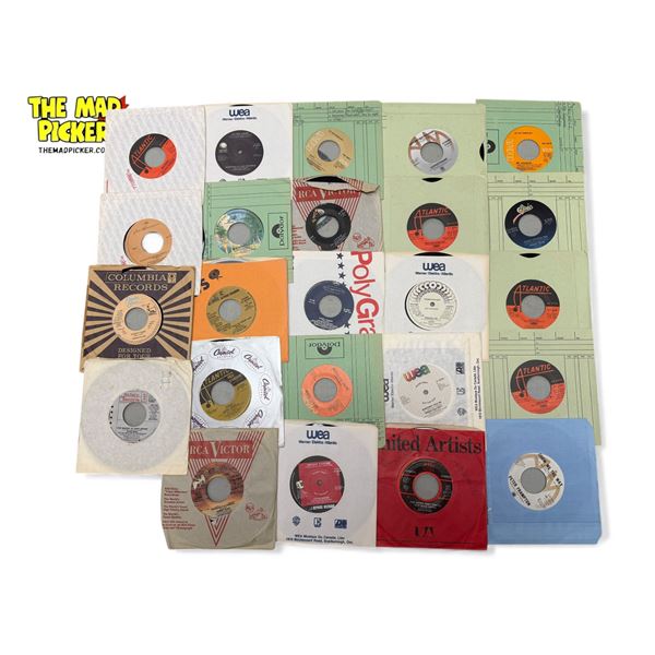 Large Assortment Of Vintage 45S