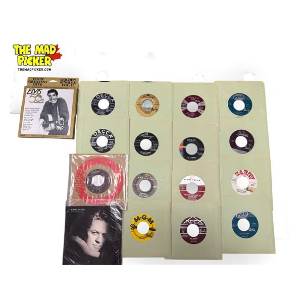 Large Assortment Of Vintage 45S