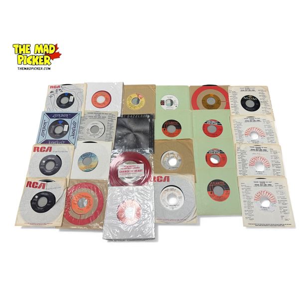 Large Assortment Of Vintage 45S