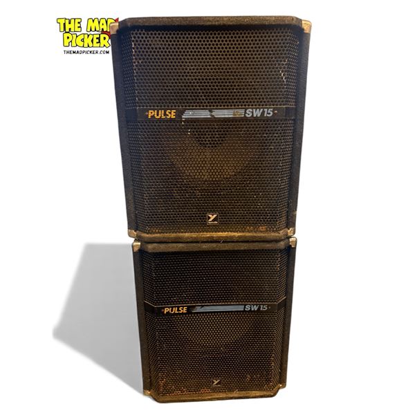 Pair Of Pulse Sw15 Speakers
