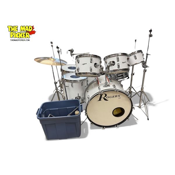 Vintage Rogers Drum Set