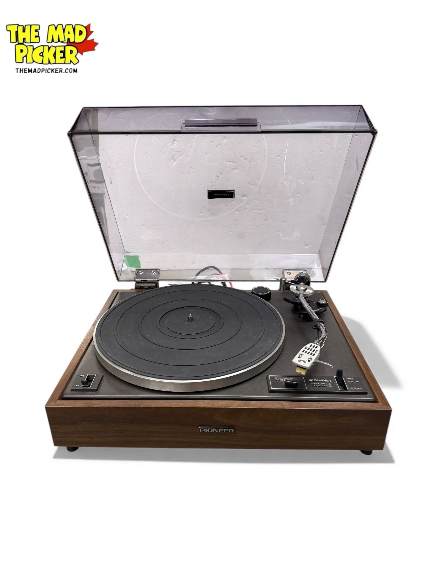 Pioneer Stereo Turntable Model Pl-120