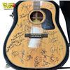 Image 2 : Washburn Acoustic Guitar From Merritt Mountain Music Festival 2007, Signed By Many Artists, In Origi