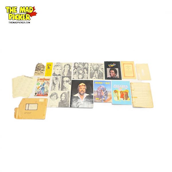 Assorted Musical Paper Ephemera