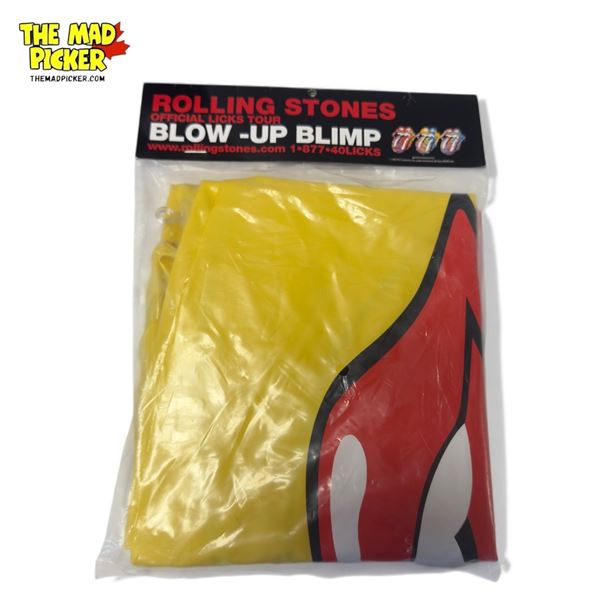 Rolling Stones Official Licks Tour Blow -Up Blimp New in Packaging