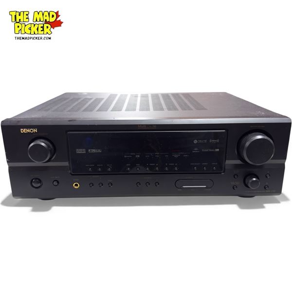 Denon AVR-1707 7.1-Channel AV Surround Receiver 75W x7 Dolby Digital EX DTS-ES Pro Logic IIx