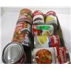 Image 1 : FREIGHT DAMAGE (AS IS):  FLAT C/W 8 CANS CHUNKY & CAMPBELL'S SOUP