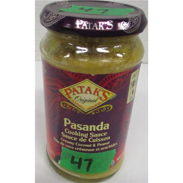 SHELF PULLS (AS IS):  PASANDA COOKINE SAUCE (400 ML) - JAR