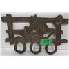 Image 1 : CAST HORSE COAT RACK
