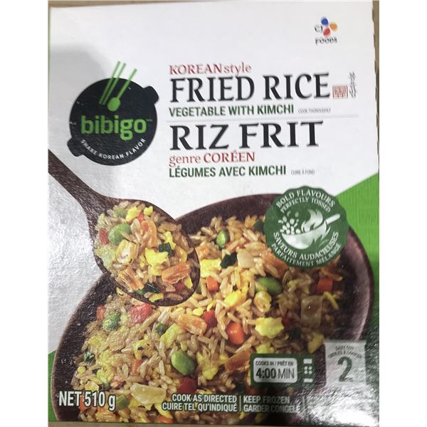 FROZEN:  KOREAN STYLE FRIED RICE (VEGETABLE WITH KIMCHI) (510G)