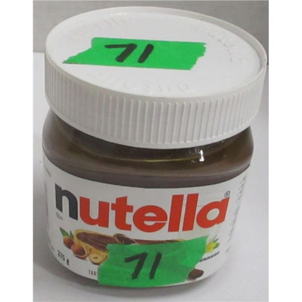 SHELF PULLS (AS IS):  NUTELLA SPREAD (375G) - JAR